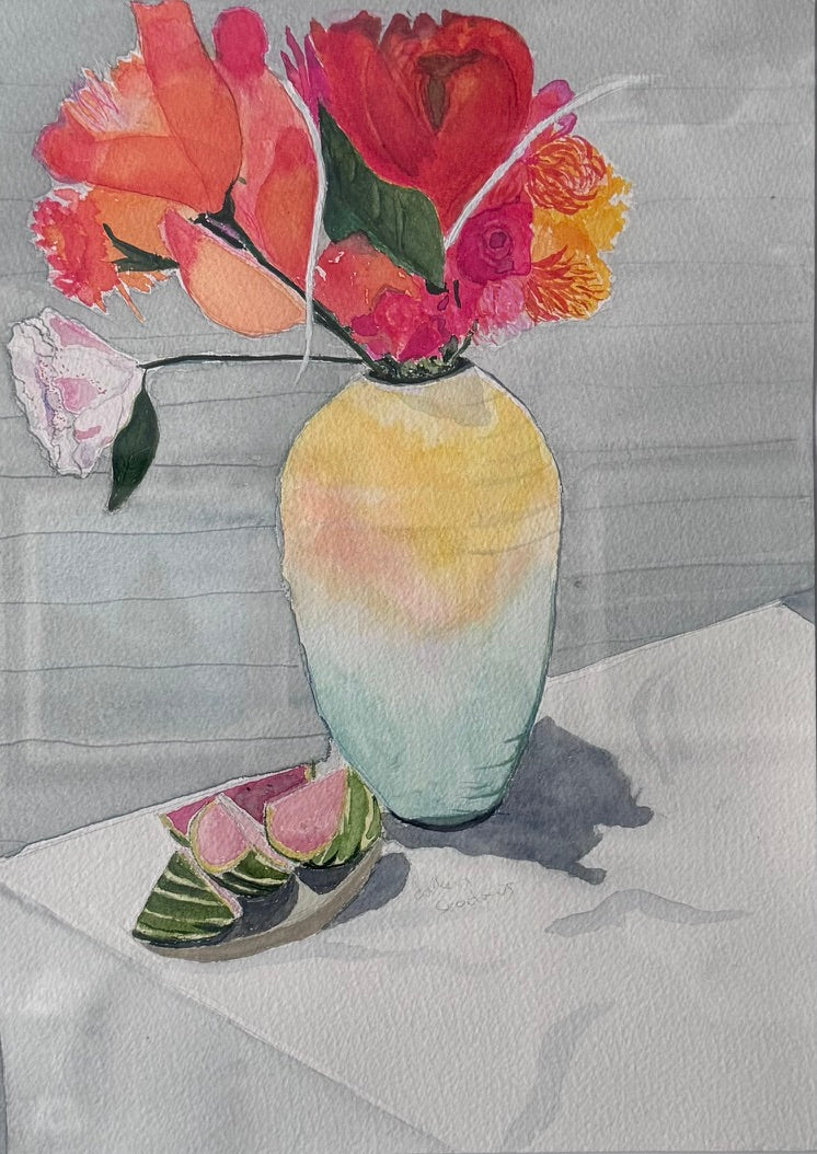 "Summer's Delight" - Watercolour art print (Unframed)