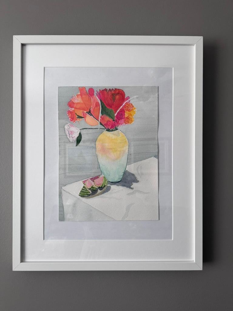 "Summer's Delight" - Watercolour art print (Unframed)