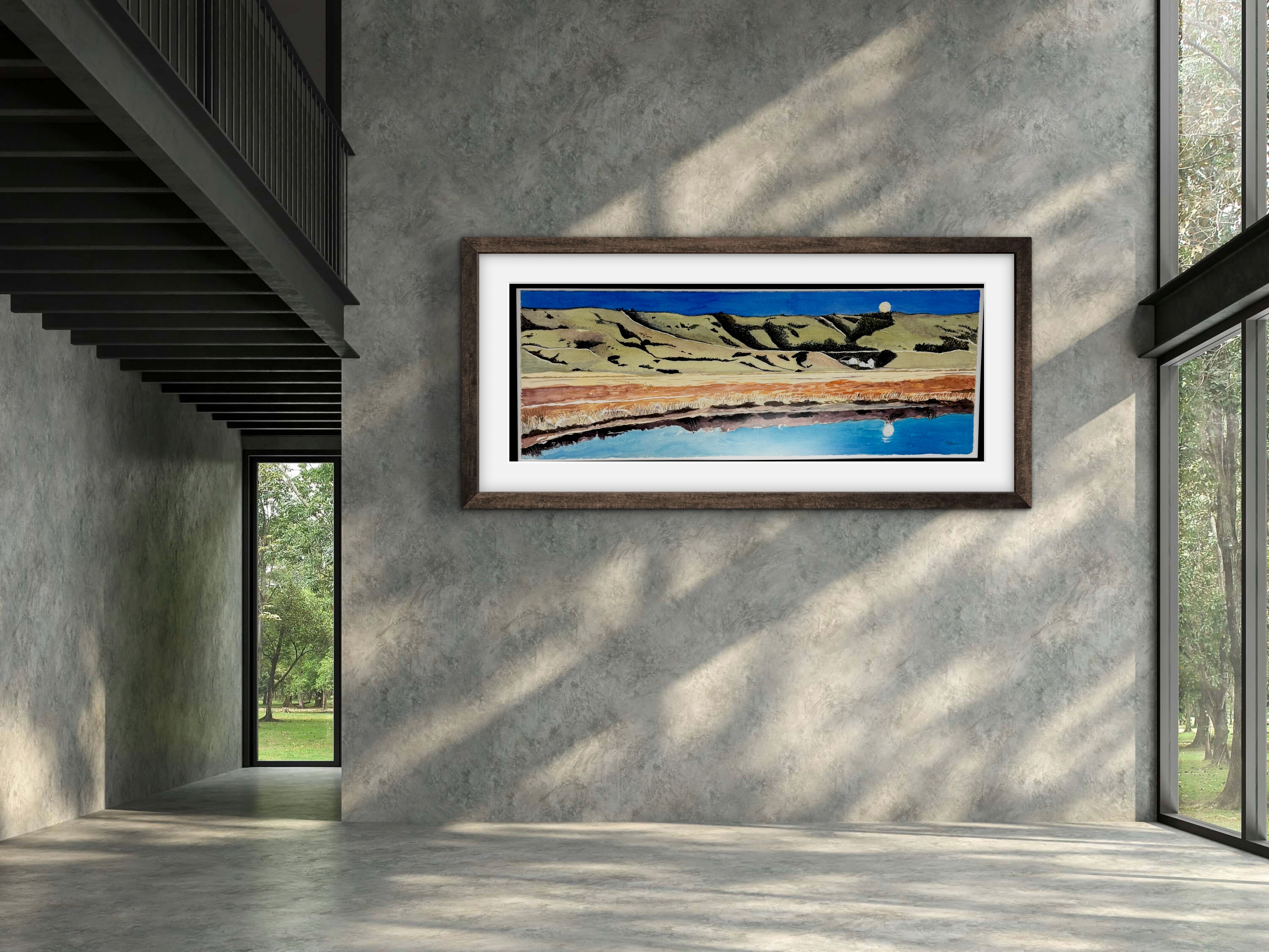 Into The Valley - Original Watercolour Art