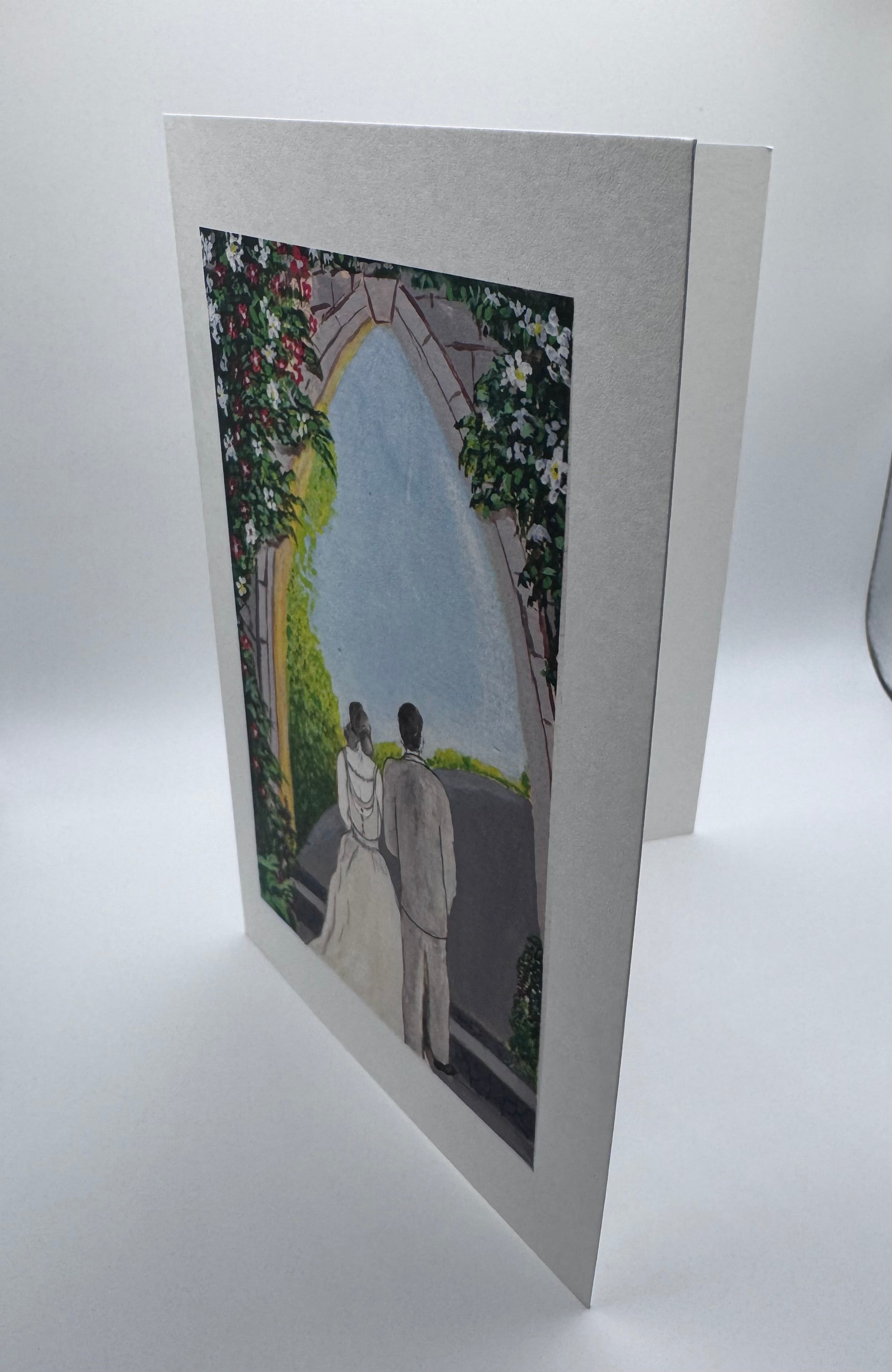 Wedding congratulations - Watercolour/gouache Art print