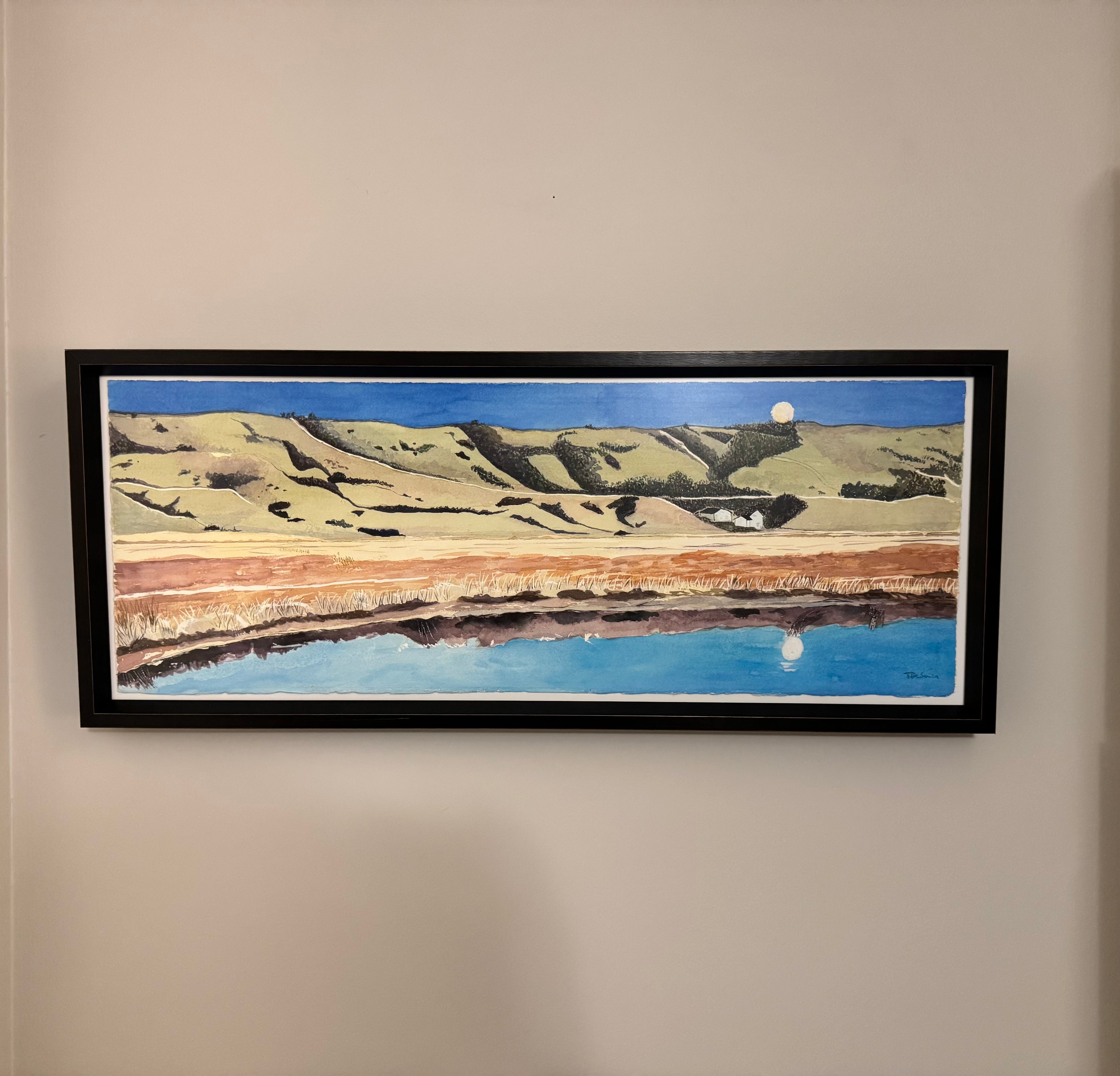 Into The Valley - Original Watercolour Art